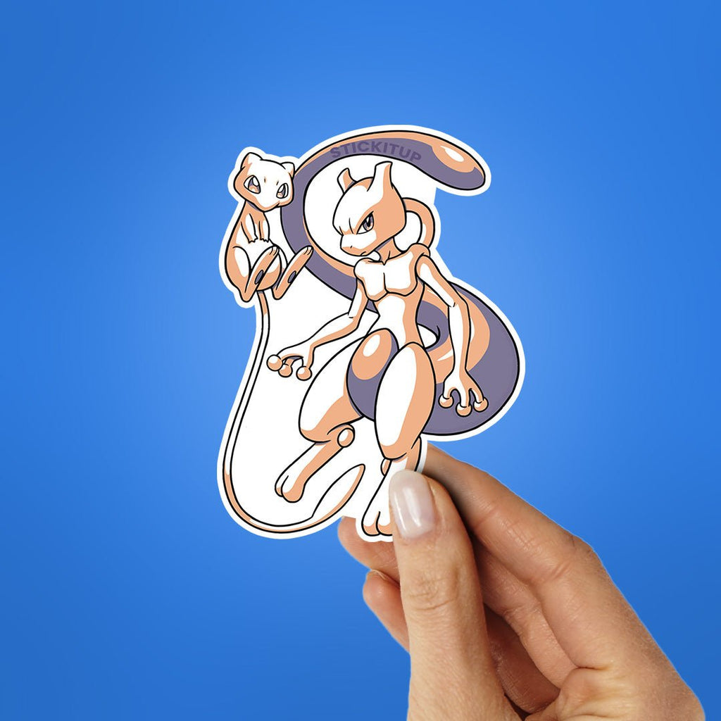 Retro Psychic Creatures Sticker - Stickers | STICK IT UP
