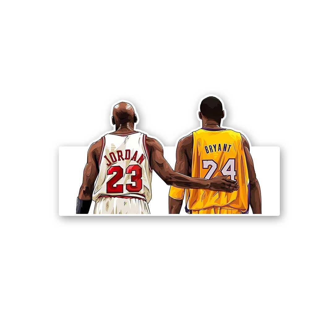 Basketball Legends Duo Sticker - Stickers | STICK IT UP