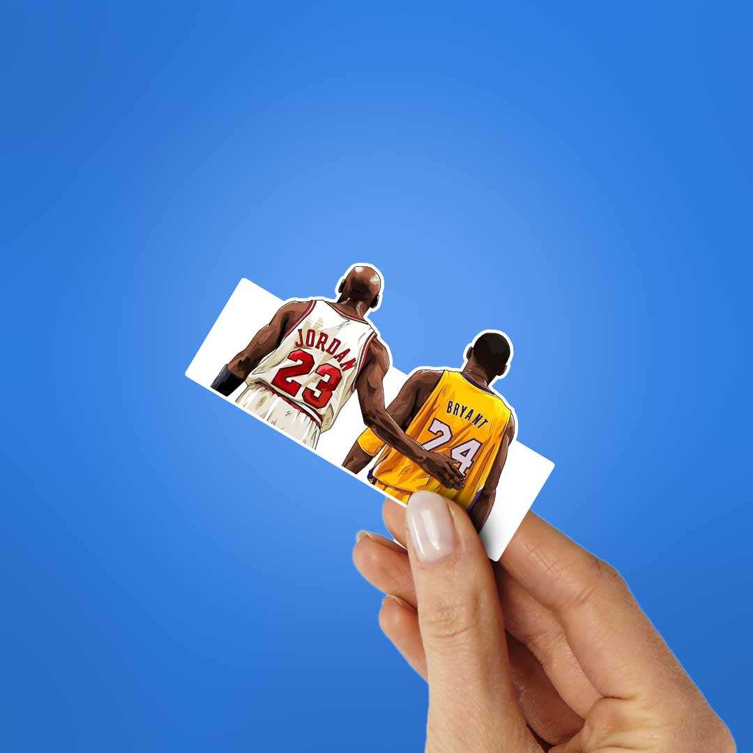 Basketball Legends Duo Sticker - Stickers | STICK IT UP