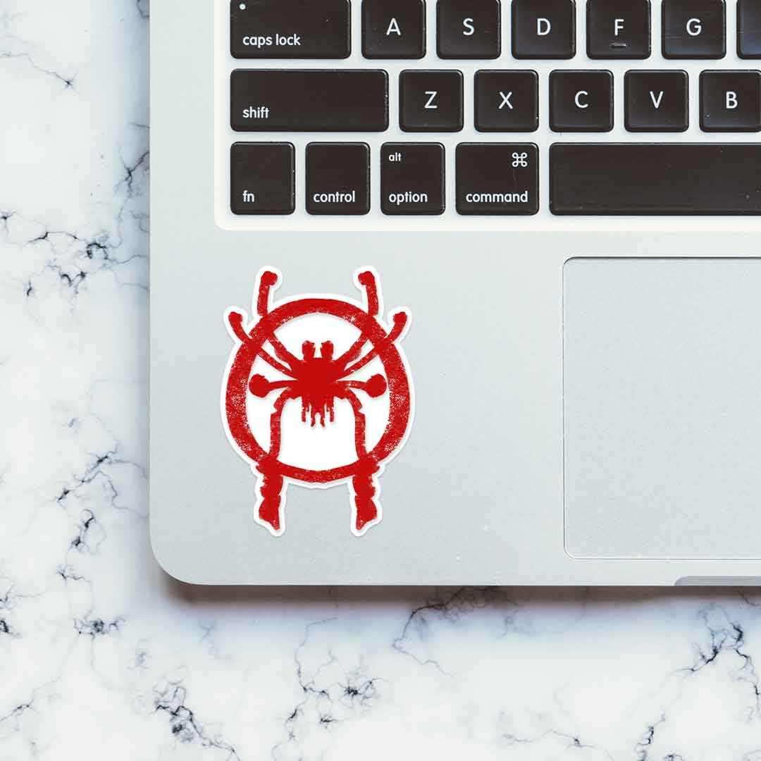 Red Spider Emblem Sticker - Stickers | STICK IT UP