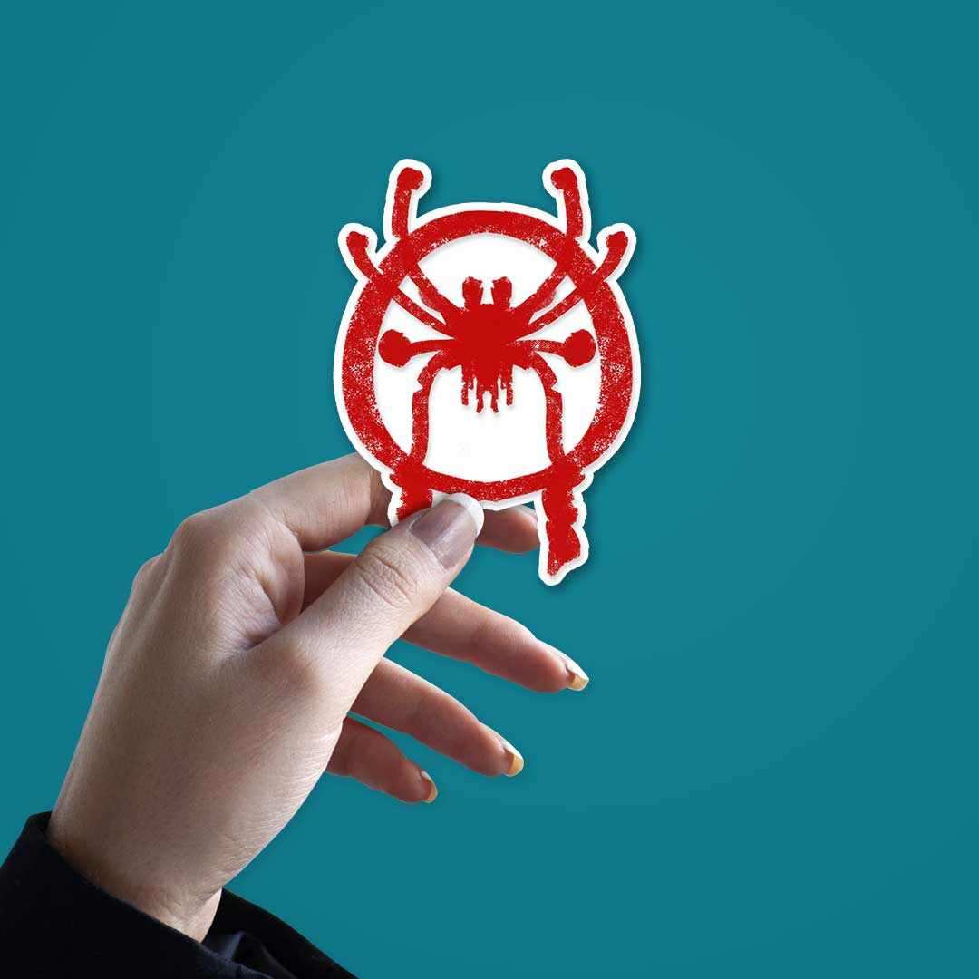 Red Spider Emblem Sticker - Stickers | STICK IT UP