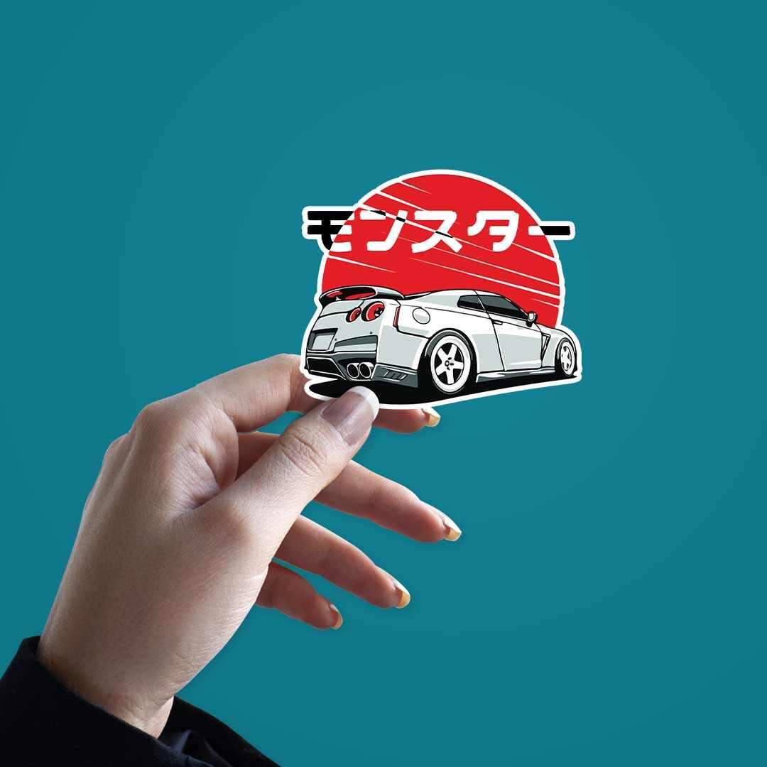 Monster Car sticker - Stickers | STICK IT UP