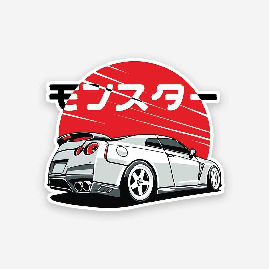 Monster Car sticker - Stickers | STICK IT UP