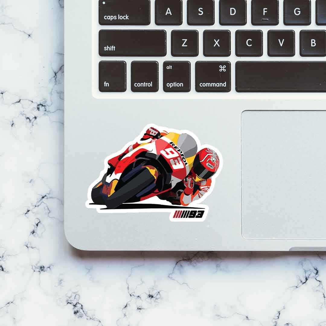 Motogp 93 Sticker - Stickers | STICK IT UP