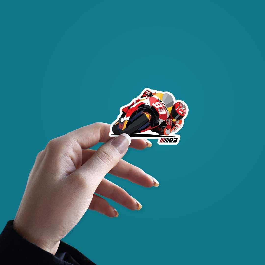 Motogp 93 Sticker - Stickers | STICK IT UP