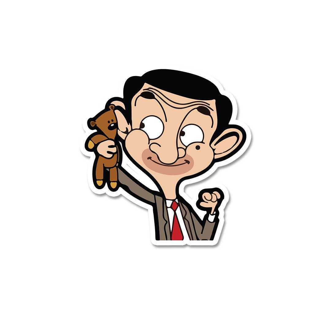 Mr. Bean Sticker - Stickers | STICK IT UP