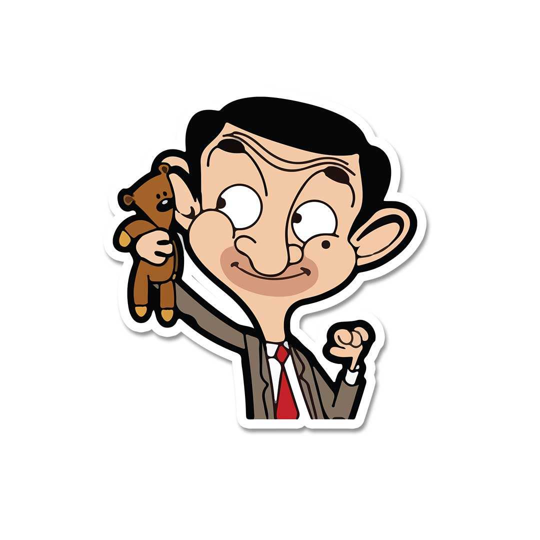 Mr. Bean Sticker - Stickers | STICK IT UP
