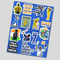 Cricket Captain Fan Sticker Sheet
