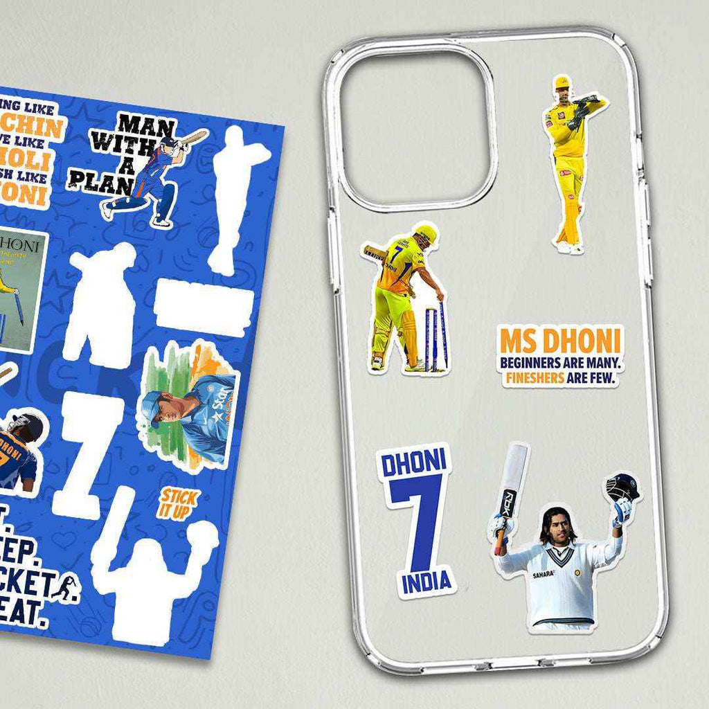 Cricket Captain Fan Sticker Sheet