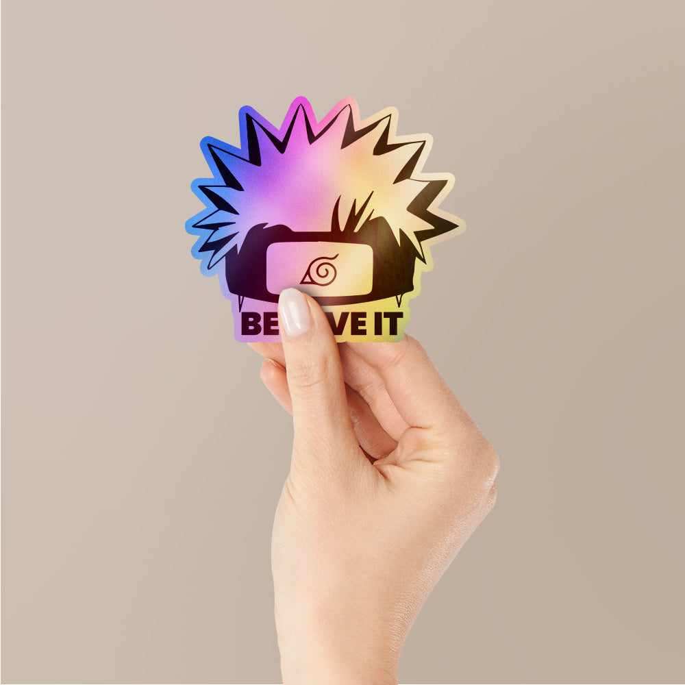 Ninja Headband Holographic Stickers - Holographic Stickers | STICK IT UP