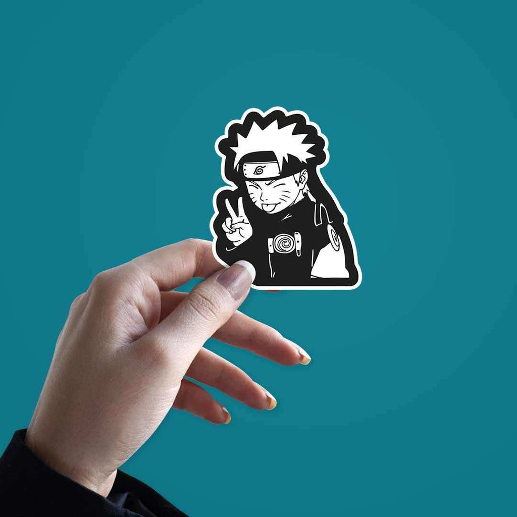 Peace Sign Ninja Sticker - Stickers | STICK IT UP