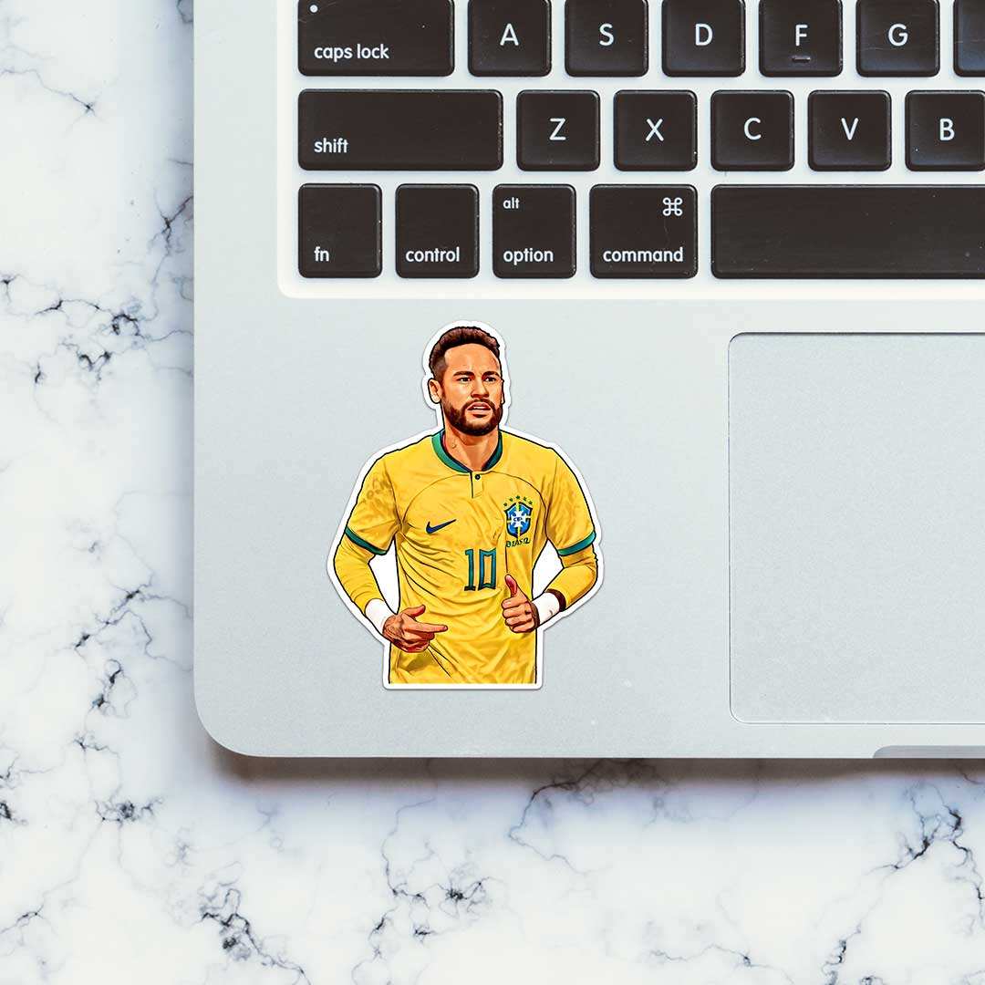 Neymar Jr Brazil 2.0 Sticker - Stickers | STICK IT UP