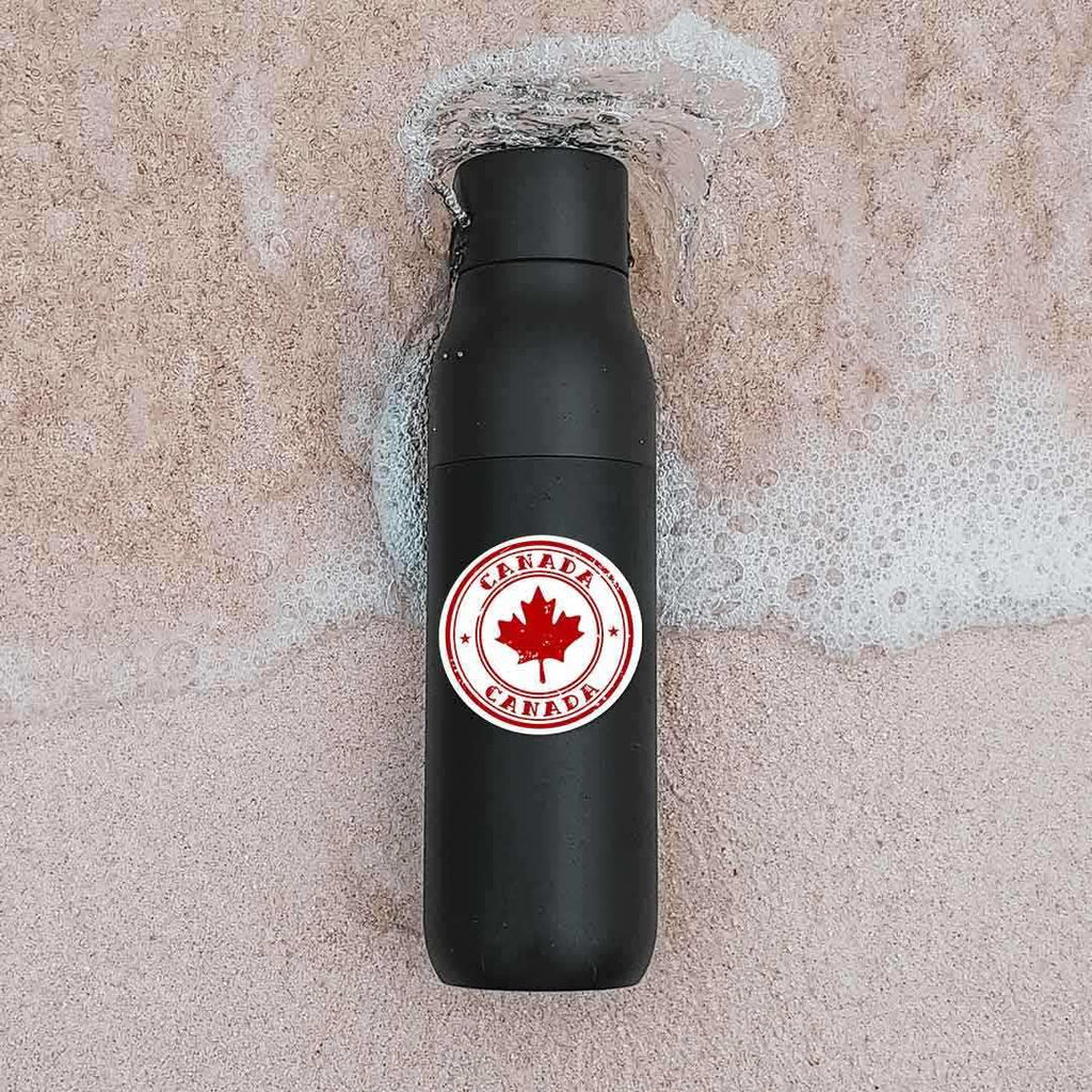 O CANADA Sticker waterproof vinyl decal for laptop, bike, car & bottle