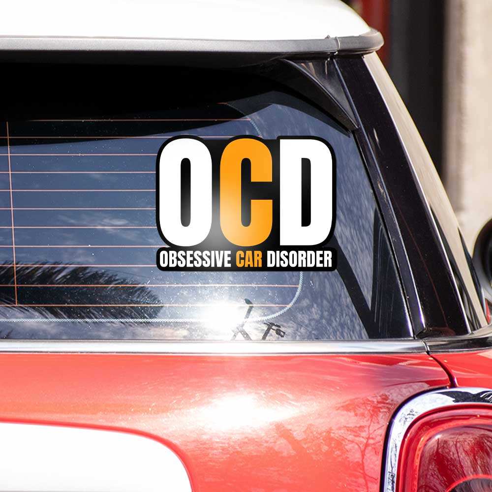 Obsessive Car Disorder Bumper Sticker - Bumper Stickers | STICK IT UP