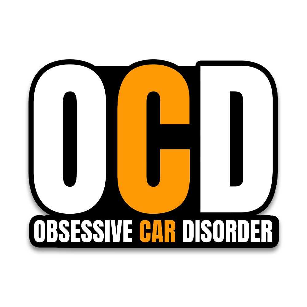 Obsessive Car Disorder Bumper Sticker - Bumper Stickers | STICK IT UP