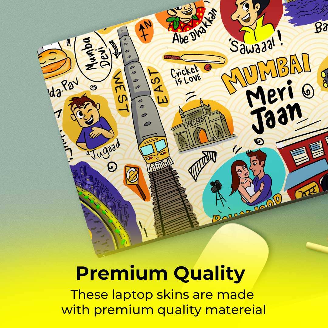 Quirky ghost Laptop Skin - StickitupCanada