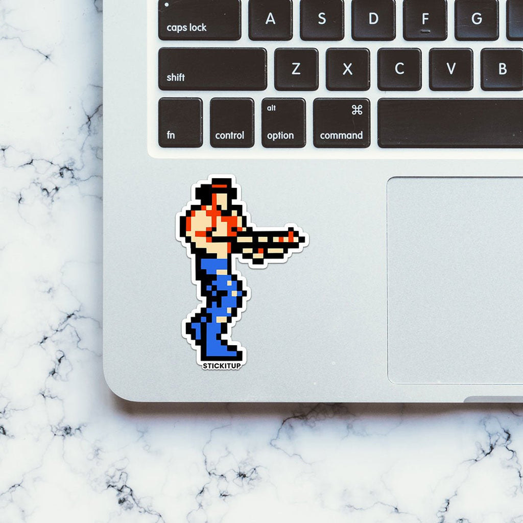 RETRO COMMANDO Sticker - Stickers | STICK IT UP