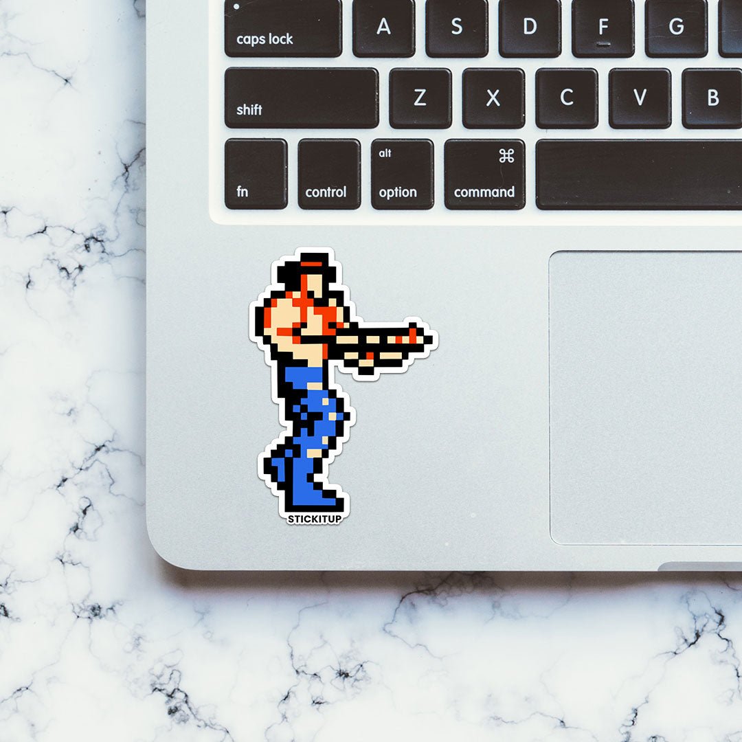 RETRO COMMANDO Sticker - Stickers | STICK IT UP