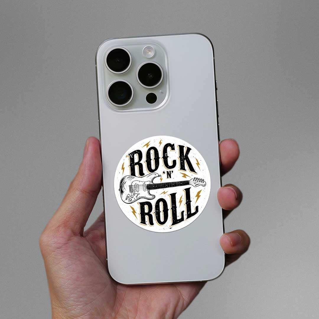 Rock And Roll Sticker - Stickers | STICK IT UP
