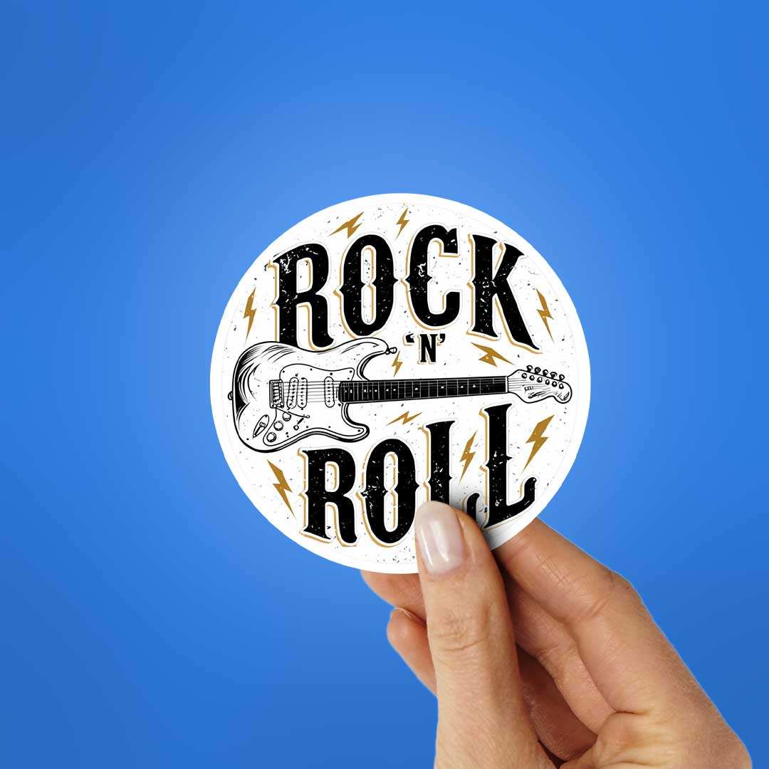 Rock And Roll Sticker - Stickers | STICK IT UP