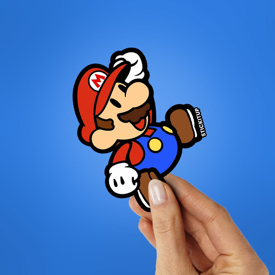 S Mario Sticker - Stickers | STICK IT UP