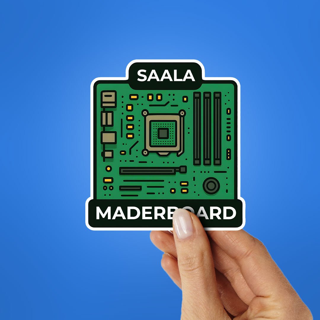SAALA MADERBOARD Sticker - Stickers | STICK IT UP