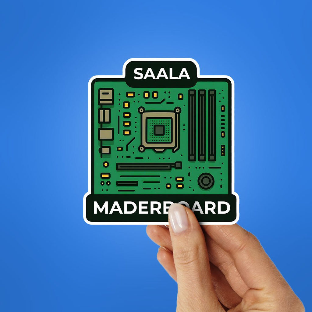 SAALA MADERBOARD Sticker - Stickers | STICK IT UP