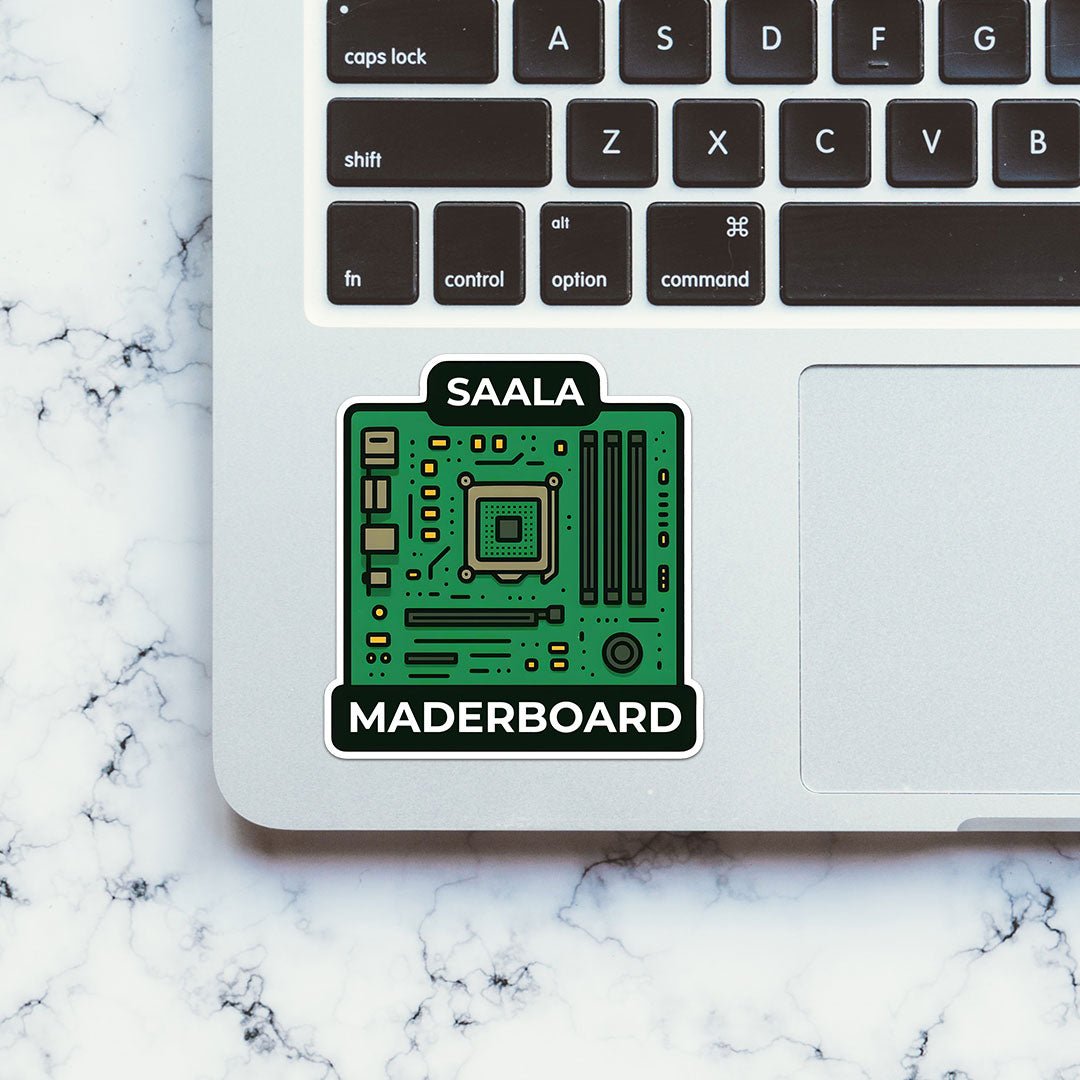 SAALA MADERBOARD Sticker - Stickers | STICK IT UP