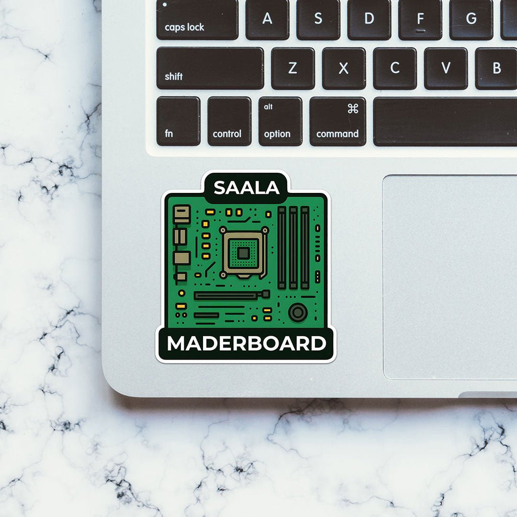 SAALA MADERBOARD Sticker - Stickers | STICK IT UP