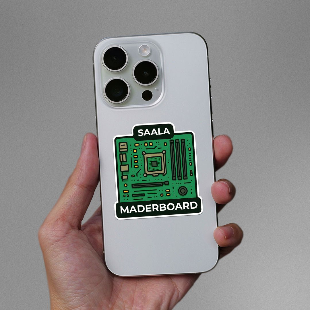 SAALA MADERBOARD Sticker - Stickers | STICK IT UP