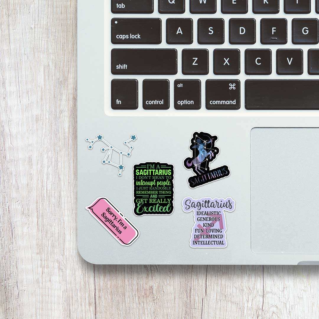 Sagittarius Zodiac Sticker Sheet - die-cut vinyl sticker sheet | STICK IT UP Canada