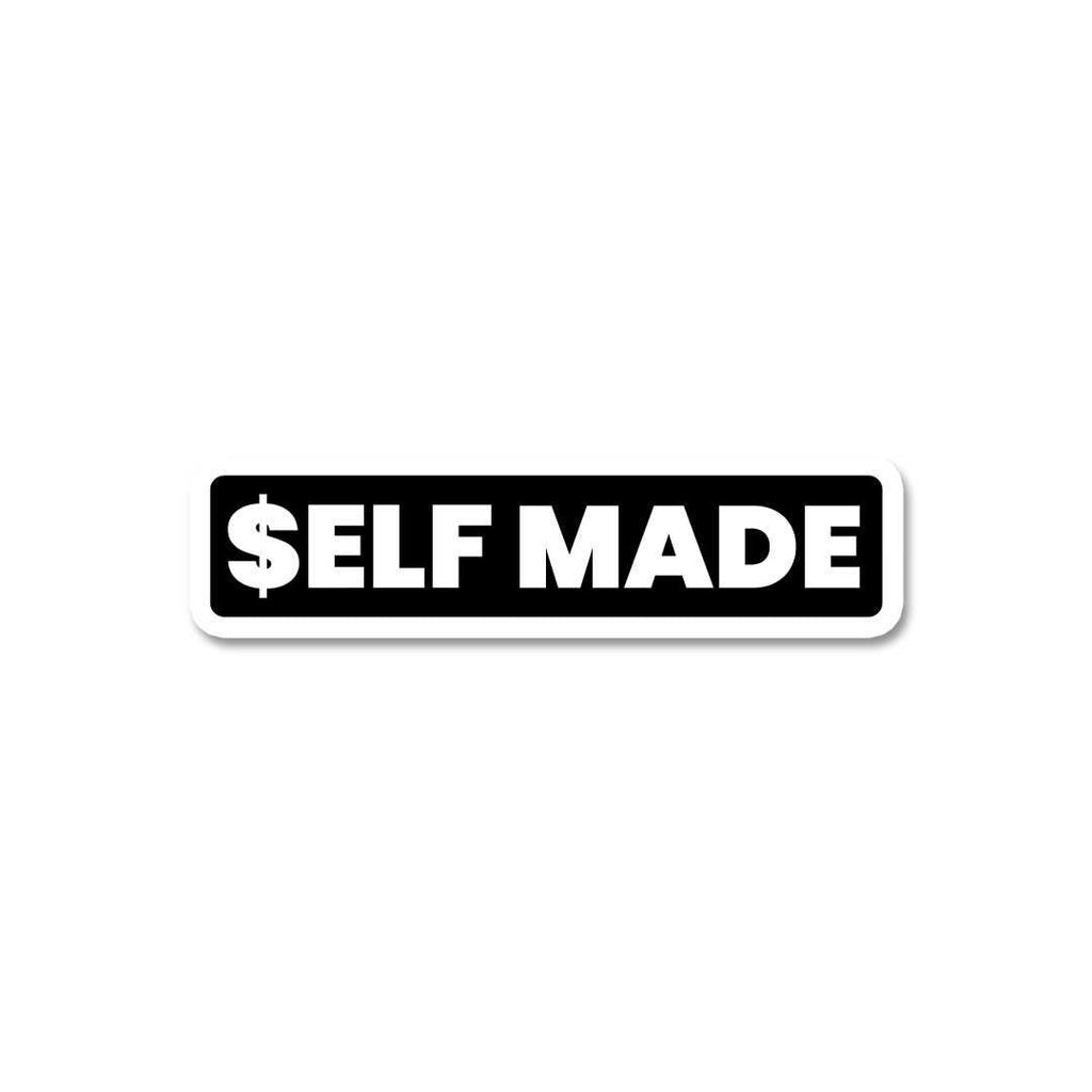 Self Made Sticker waterproof vinyl decal for laptop, bike, car & bottle