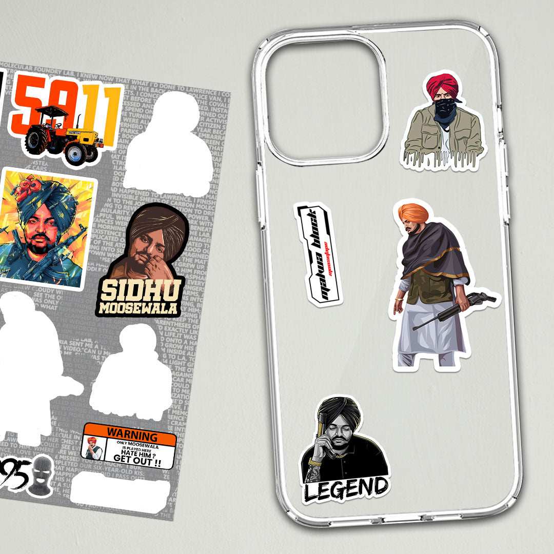 Punjabi Legend Fan Sheet - die-cut vinyl sticker sheet | STICK IT UP Canada