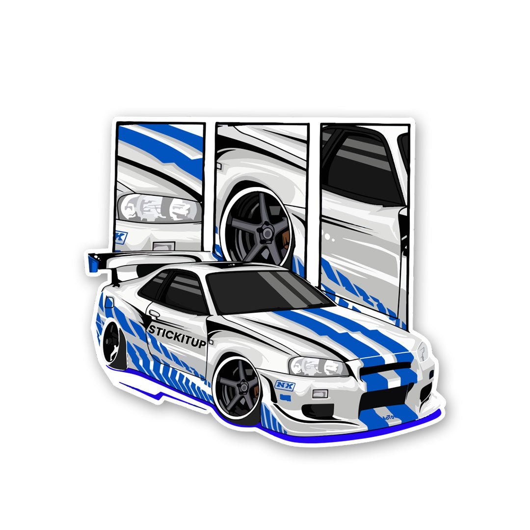 Skyline GT-R Sticker - Stickers | STICK IT UP