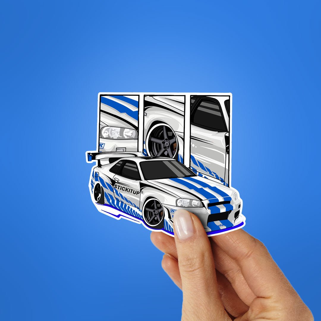 Skyline GT-R Sticker - Stickers | STICK IT UP