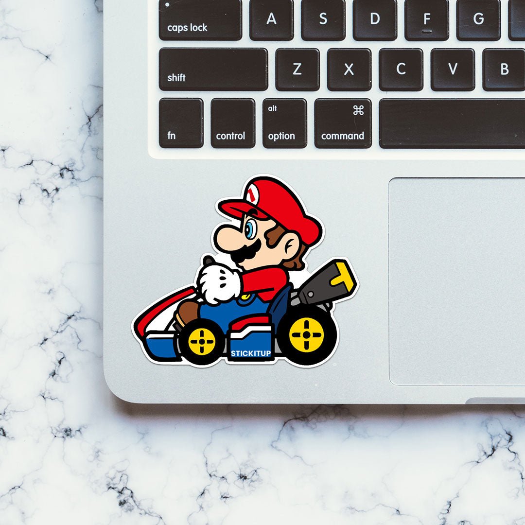 SMario Go Kart Sticker - Stickers | STICK IT UP