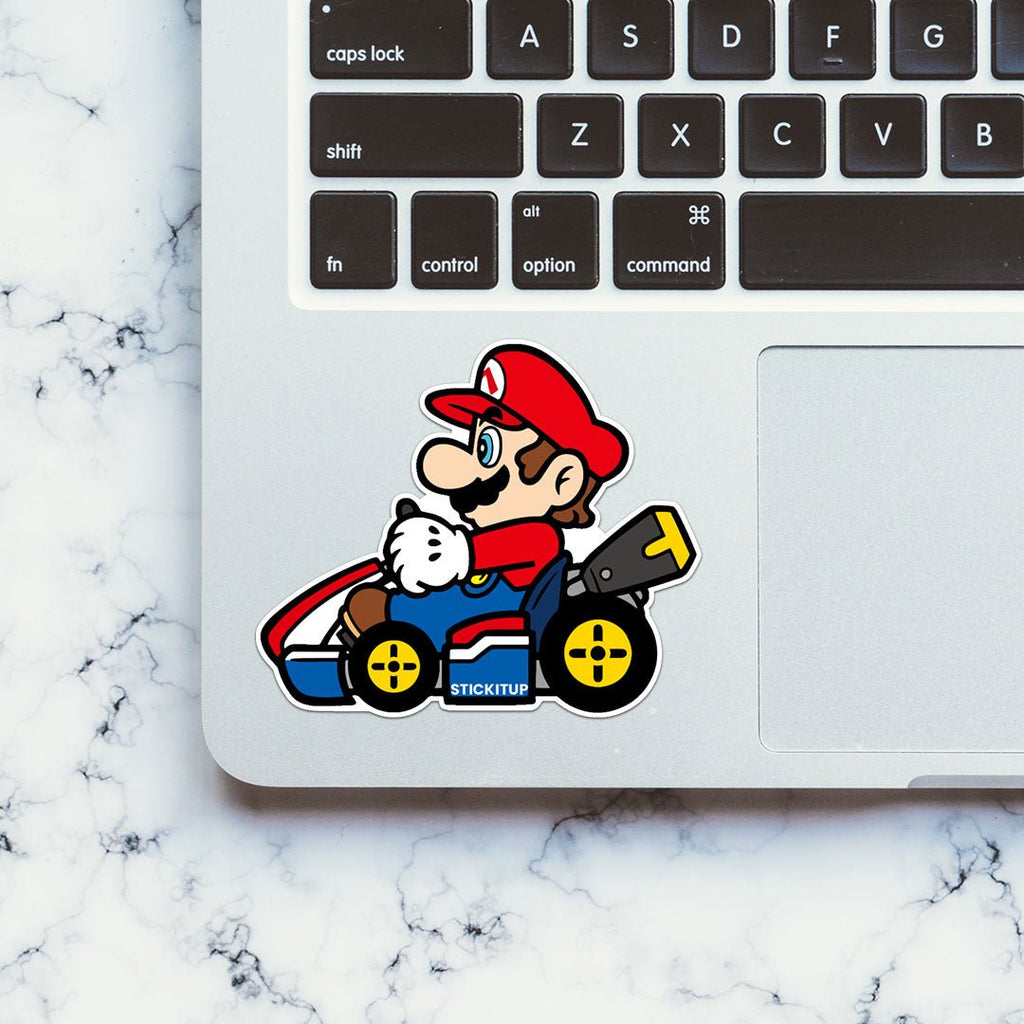 SMario Go Kart Sticker - Stickers | STICK IT UP
