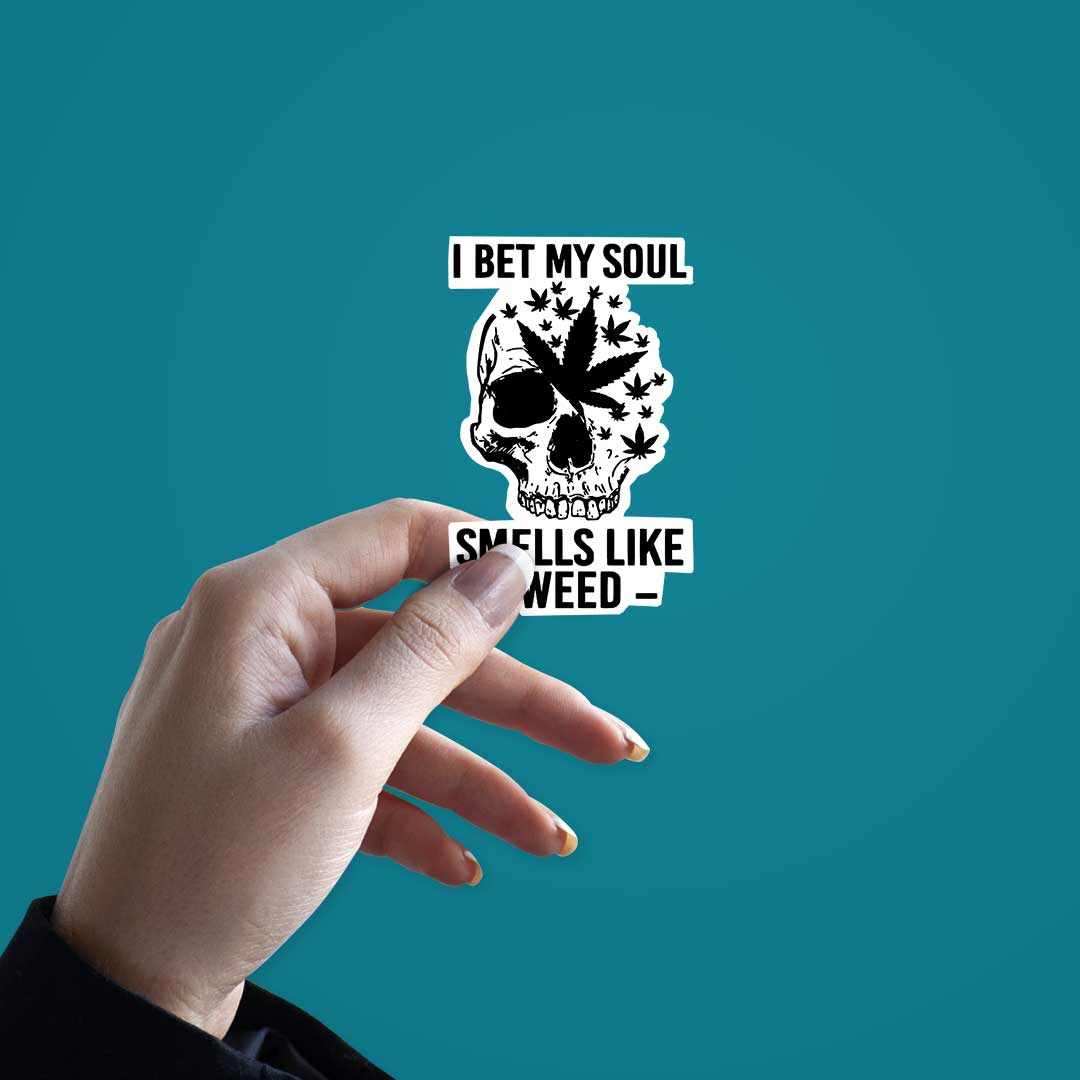 Smells Like Weed Sticker - Stickers | STICK IT UP