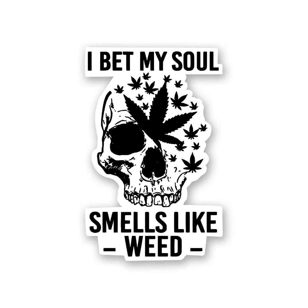 Smells Like Weed Sticker - Stickers | STICK IT UP