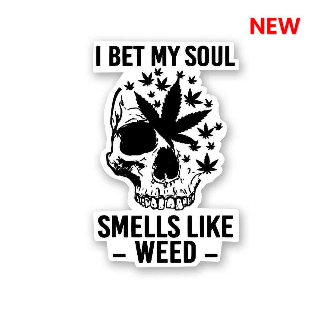 Smells Like Weed Sticker - Stickers | STICK IT UP