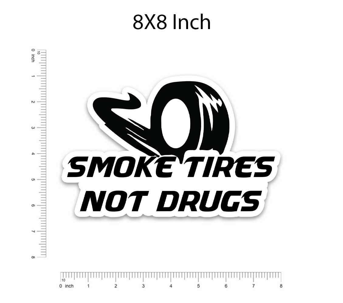 Smoke Tires Bumper Sticker - Bumper Stickers | STICK IT UP