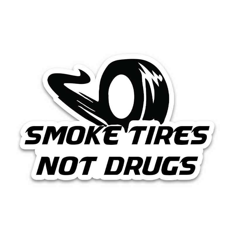 Smoke Tires Bumper Sticker - Bumper Stickers | STICK IT UP