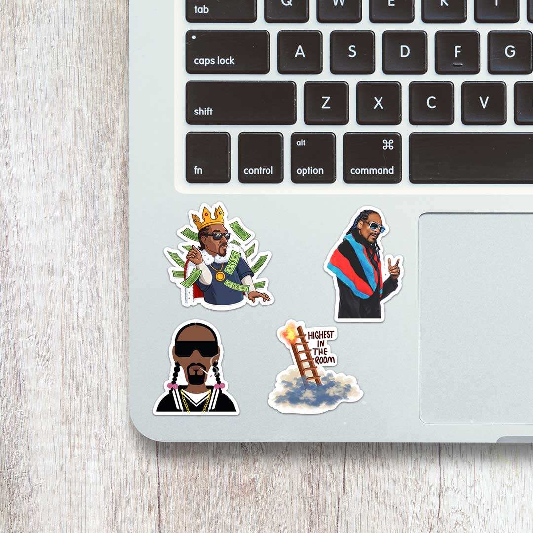 West Coast Rap Fan Sheet - die-cut vinyl sticker sheet | STICK IT UP Canada