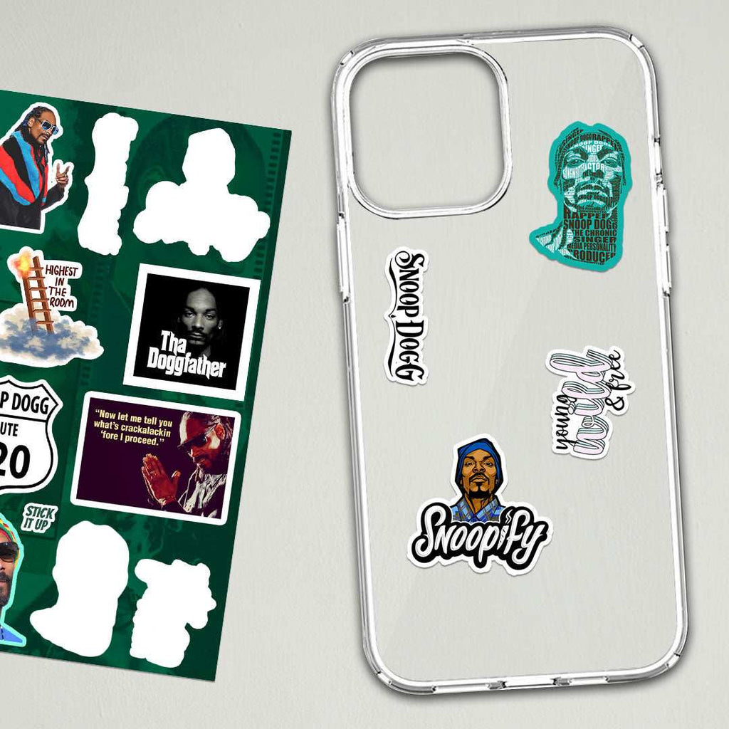 West Coast Rap Fan Sheet - die-cut vinyl sticker sheet | STICK IT UP Canada