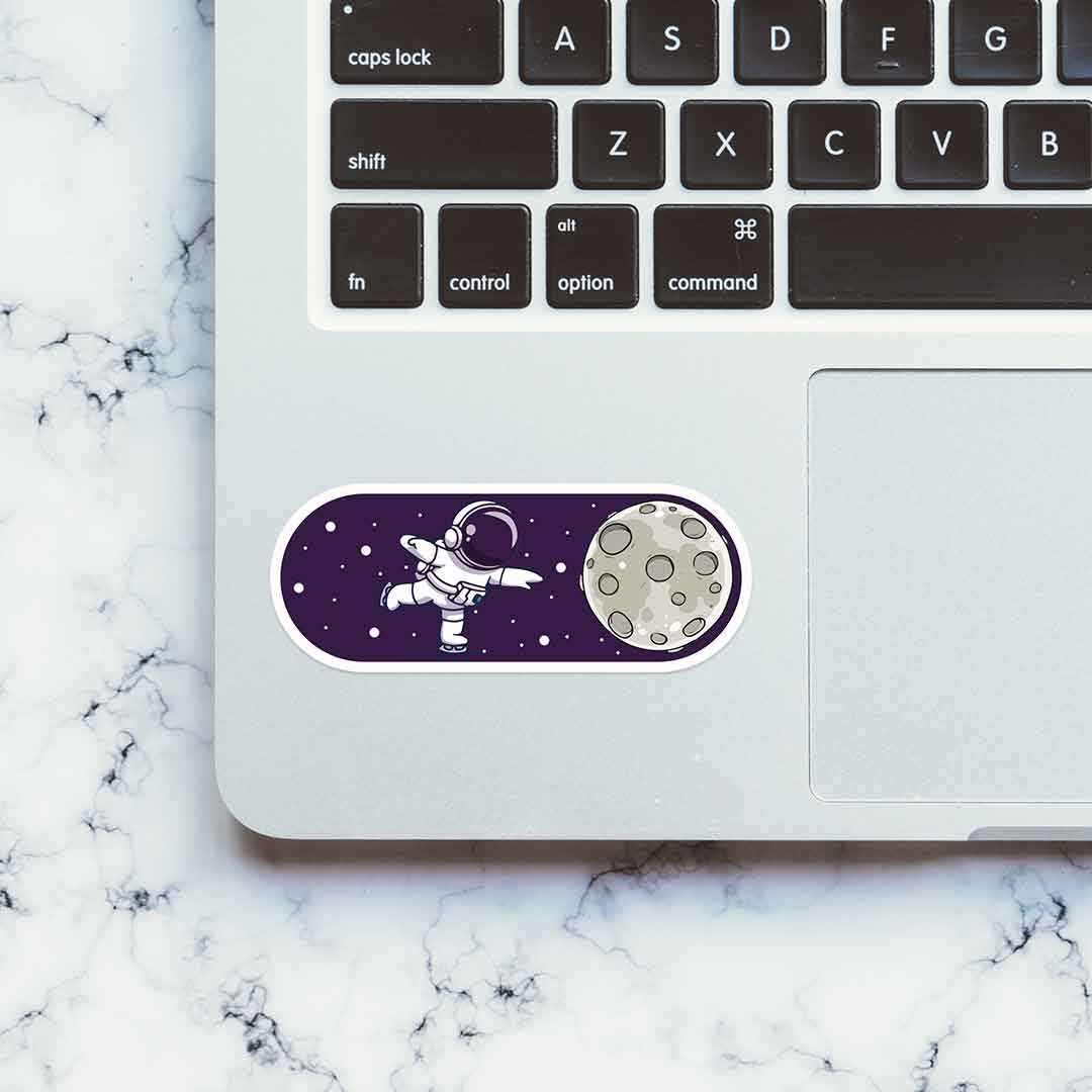 Space Switch sticker waterproof vinyl decal for laptop, bike, car & bottle