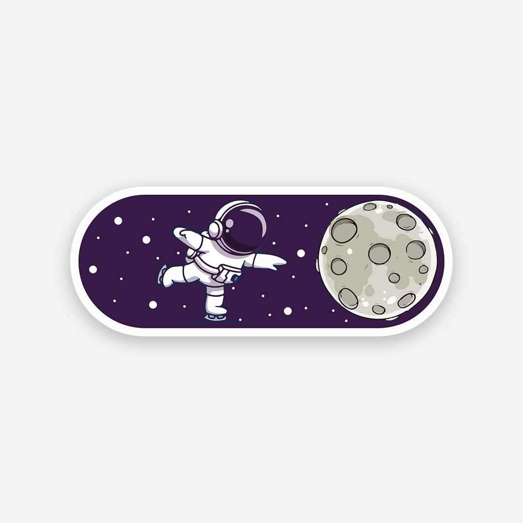 Space Switch sticker waterproof vinyl decal for laptop, bike, car & bottle