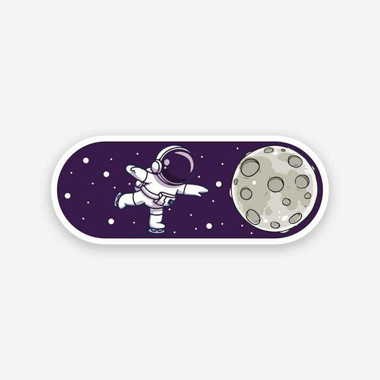 Space Switch sticker waterproof vinyl decal for laptop, bike, car & bottle