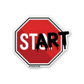 START Sticker - Stickers | STICK IT UP