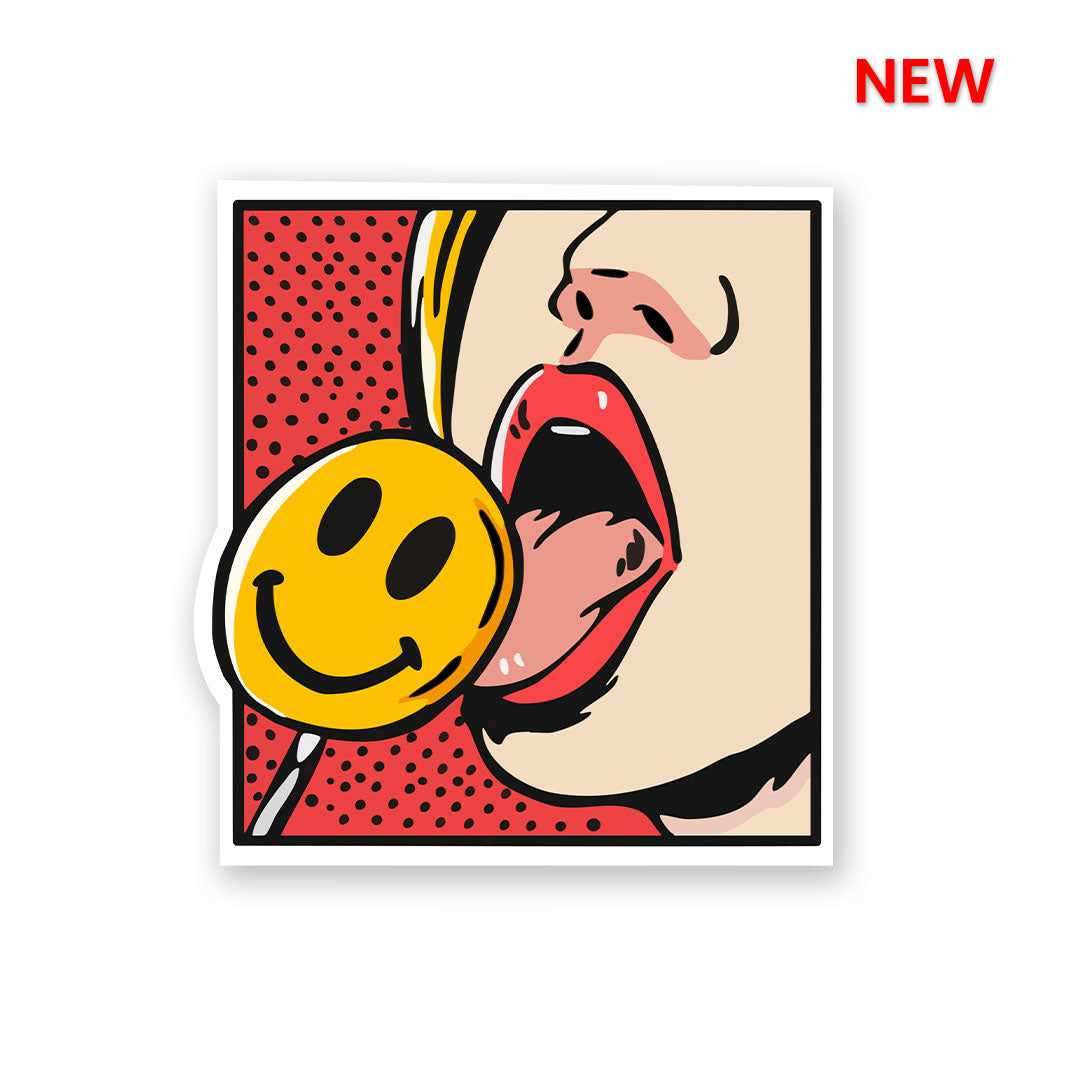 Suckin' too hard on your lollipop Sticker - Stickers | STICK IT UP