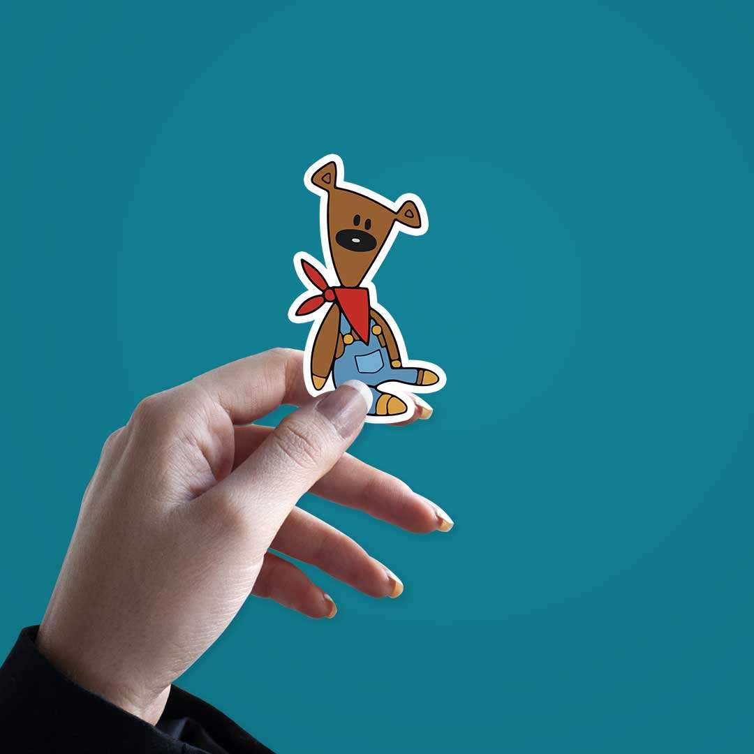 Teddy Sticker - Stickers | STICK IT UP